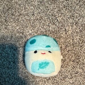 Squishmallows Blue and White Mushroom Plush